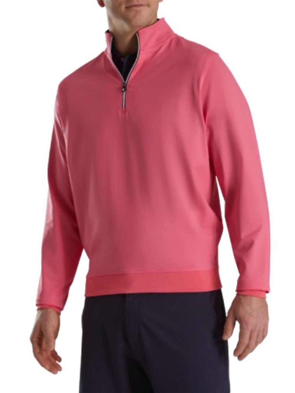 FootJoy Men's Performance Quarter-Zip Golf Pullover Size XL Pink